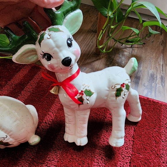 Vintage Kimple Reindeer Set - Picture 3 of 5